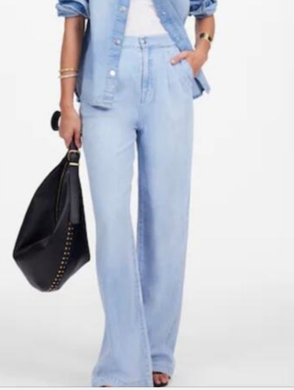 Madewell The Harlow Wide Leg Trouser Jean
